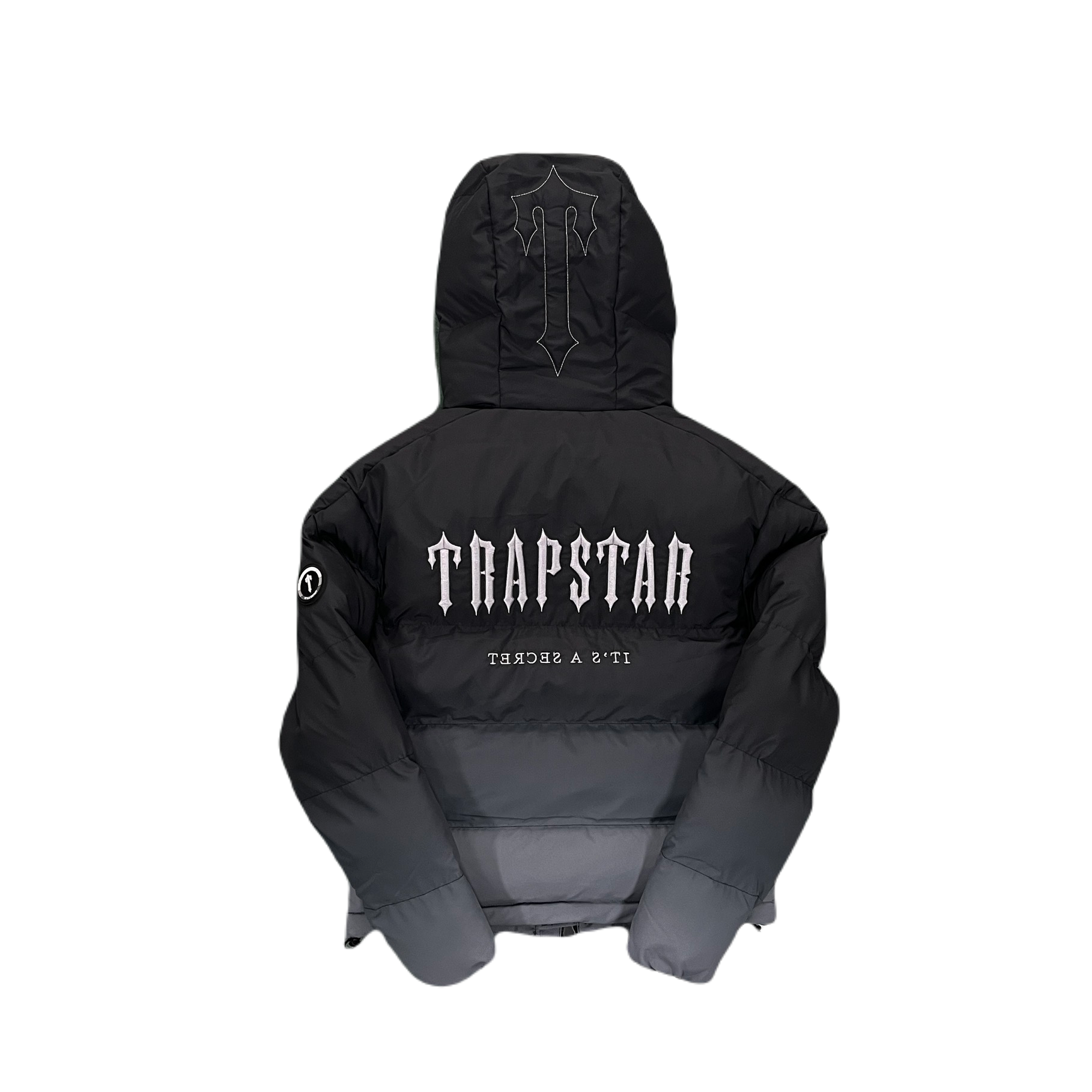 DECODED 2022 HOODED PUFFER-BLACK GRADIENT - Image 2
