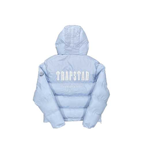 DECODED HOODED PUFFER 2.0 JACKET – ICE BLUE - Image 2