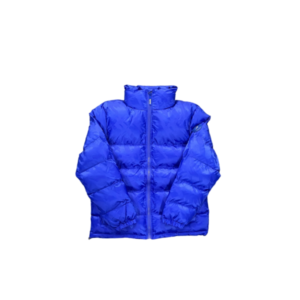 IRONGATE T JACQUARD PUFFER JACKET – BLUE