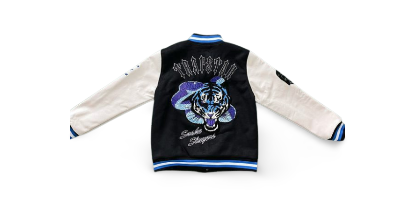 REAL COWHIDE VARSITY JACKET - Image 2